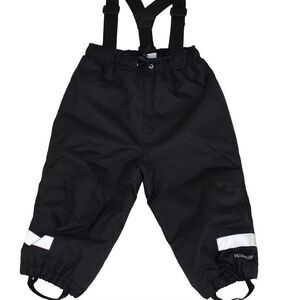Villervalla Black Bib Style Snow Pant Trousers Sz 116cm